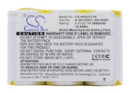 Hoover S2211 / 59139247 3000mAh 18.00Wh Ni-MH 6.0V