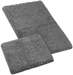 Bellatex Komplet dywaników łazienkowych Micro szary, 60 x