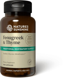 Fenugreek & Thyme (Kozieradka i Tymianek), Nature''s Sunshine,