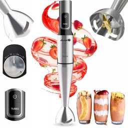 Blender ręczny Łucznik JK-1500 Titanium Silver Extra Strong