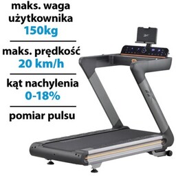 REEBOK Bieżnia elektryczna Z-Tech DC Motor 2982.8W 20km/h