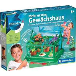 Clementoni 69490 Galileo Science Moja Pierwsza Szklarnia, Wielokolorowy