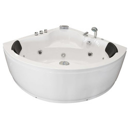 Wanna z hydromasażem narożna 135x135 cm MO-1636