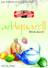 Koh-I-Noor ArtAquarell Blok Akwarelowy A4 10a 300g