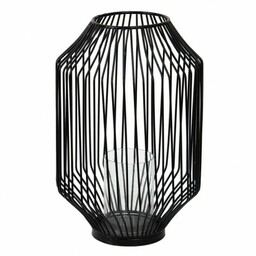 Metalowy Lampion Czarny B Clayre & Eef