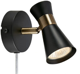 Ścienna lampa Folie 108625 Markslojd regulowana reflektorek czarny