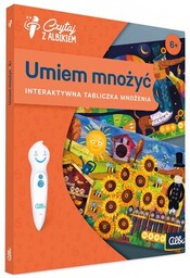 Książka Czytaj z Albikiem Umiem mnożyć Interaktywna tabliczka