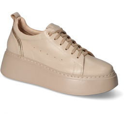 Sneakersy Filipczyk F-158/3/F-506/407 Beżowe lico