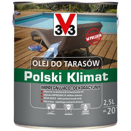 Olej do tarasów 2,5 l bezbarwny