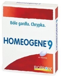Homeogene 9 Tabletki na ból gardła