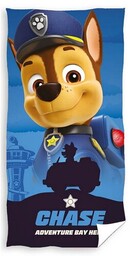 Ręcznik kąpielowy dla dzieci Psi Patrol Strażnik Chase,