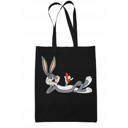 Torba Shopper-Materiał-Na Ramie-Prezen-Królik Bugs