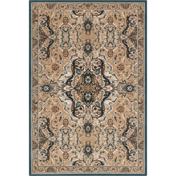 Dywan wełniany Agnella Isfahan Lorica ciemny beż