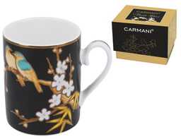 KUBEK PORCELANOWY Paradise Flowers - Ptaki - 400