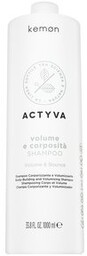 Kemon Actyva Volume E Corposita Shampoo szampon wzmacniający