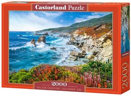 Castorland PUZZLE 2000 BIG SUR COASTLINE, CALIFORNIA, USA