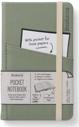 Bookaroo Notatnik Journal Pocket A6 - Zielony -