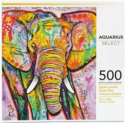 Aquarius 62503 Dean Russo słoń puzzle, wielokolorowa, 20