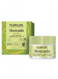 FLOSLEK richAvocado Krem-komfort wygładzający SPF15 na dzień -
