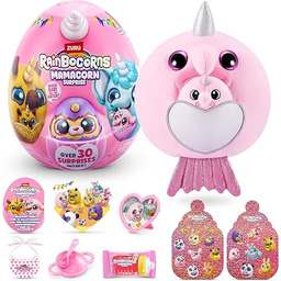 Rainbocorns MAMACORN Surprise-Series 1-Plush Medium Bolb Fish (ZURU