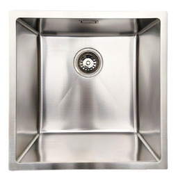 Zlewozmywak stalowy STEEL 4444p podwieszany