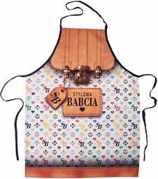 Fartuch kuchenny Premium Stylowa Babcia