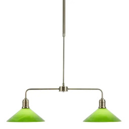 Markslojd Metalowa lampa wisząca VELA zielona 109161 2xE27