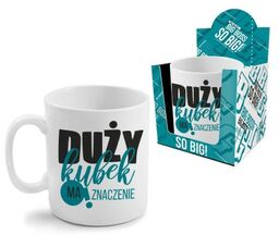 Kubek-BIG BOSS 1000ml-Duży kubek ma znaczenie