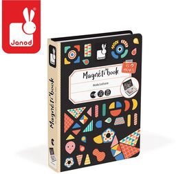 Puzzle magnetyczne dla dzieci Geometria J02720-Janod, układanka magnetyczna