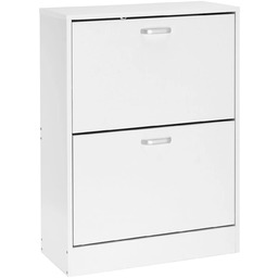 Elior Biała uchylna szafka na buty B5-R19