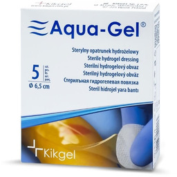 Wyrób medyczny, AQUA-GEL 6,5cm - sterylny opatrunek hydrożelowy