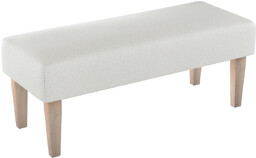 Ławka, kremowy, 100 x 40 x 40 cm,