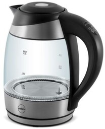Eldom CZAJNIK SZKLANY LUX, POJ. 1,7 L,REG TEMP.
