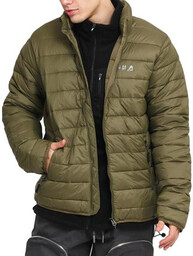 Kurtka męska Fila 689385160 CARLOS LIGHTWEIGHT JKT Zielona