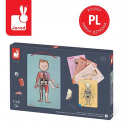 Janod Układanka magnetyczna Ciało człowieka