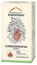 Produkty Bonifraterskie Cardiofratin Forte, 30 saszetek