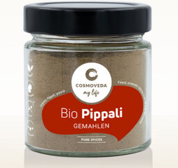 BIO Pieprz długi Pippali sproszkowany 100g Cosmoveda