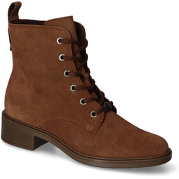 Botki Ryłko 3YUS3_2TA Czekoladowe zamsz