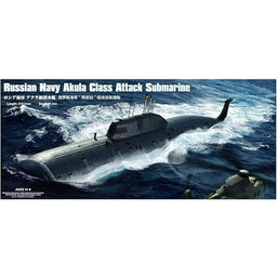 Hobbyboss Skala 1:350 rosyjska granatowa SSN Akula Class