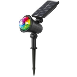 Lampa ogrodowa solarna RGB wbijana SUNARI słupek FME-190
