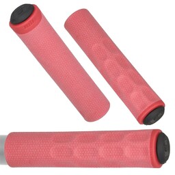 Chwyty kierownicy ODI F-1 Series Vapor Grip, czerwone,