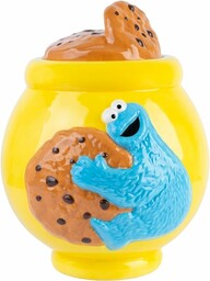 Grupo Erik Sesame Street Cookie Jar With Lid