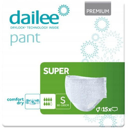 DAILEE Pant Premium Super Majtki chłonne S, 15szt.