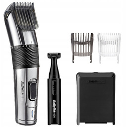 Maszynka do strzyżenia włosów BaByliss Carbon Titanium srebrno-czarna