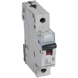WYŁĄCZNIK NADPRĄDOWY S 301 1P C 6A 6000A