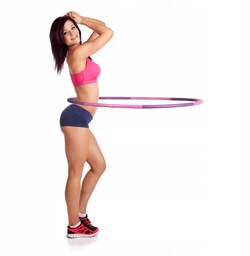 Odchudzające Weight Hoop inSPORTline 100 cm Trwałe