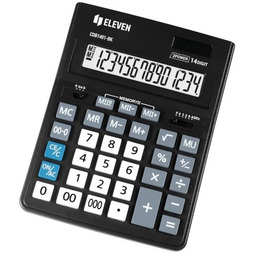 Eleven kalkulator biurowy CDB1401-BK czarny zastępuje Citizen