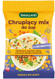 Bakalland Chrupiący Mix do zup z ciecierzycą, 75