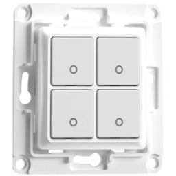 SHELLY Włącznik ścienny Wallswitch4White Biały