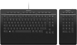 3Dconnexion Keyboard Pro with Numpad, US-International (QWERTY)